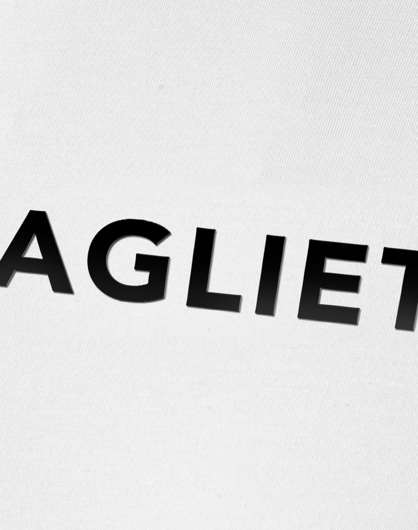 T-Shirt weiss Herren Logo klein SLIM FIT